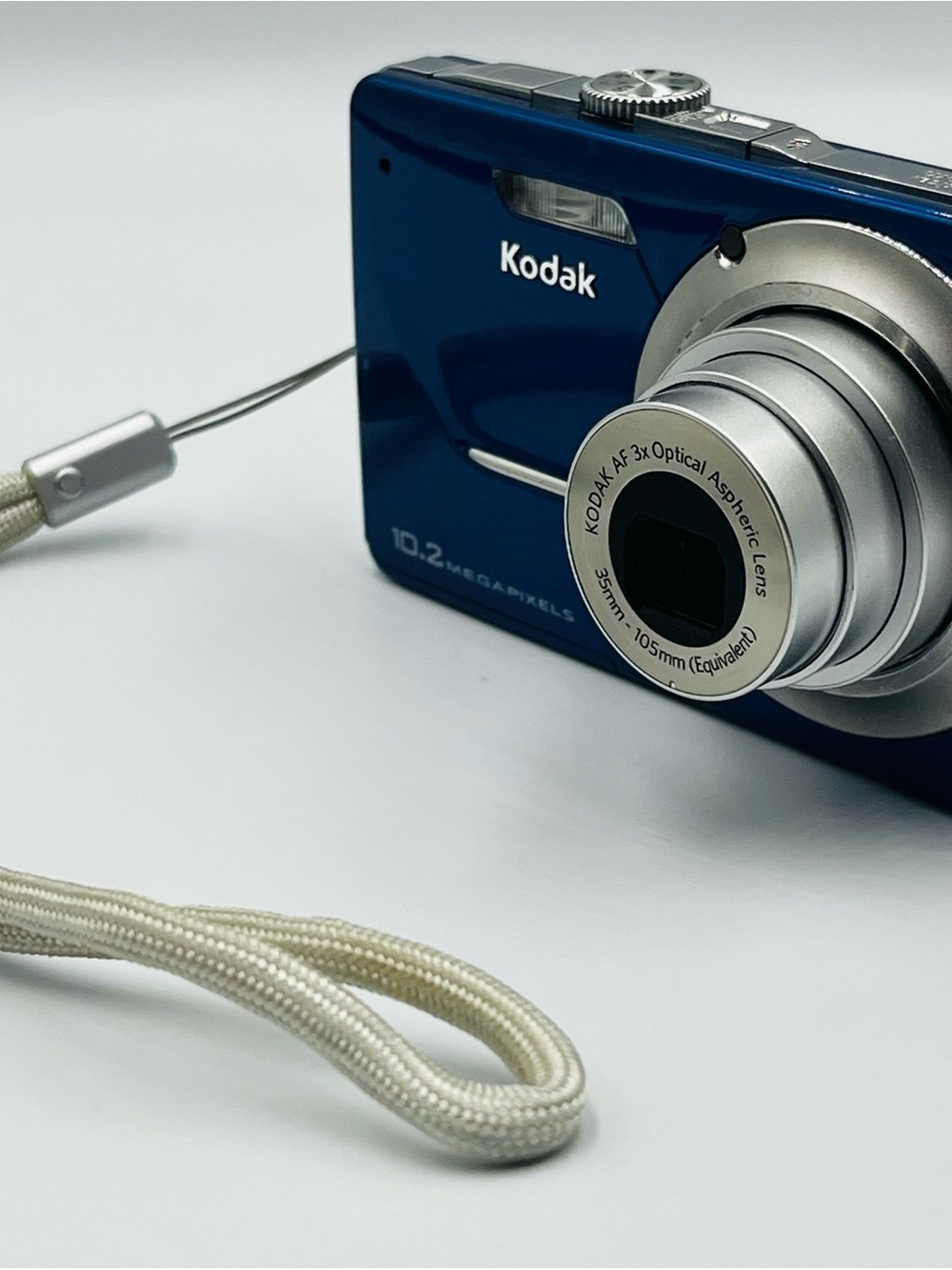 Kodak Compact Digital Camera in Metallic Blue with Silver Lens